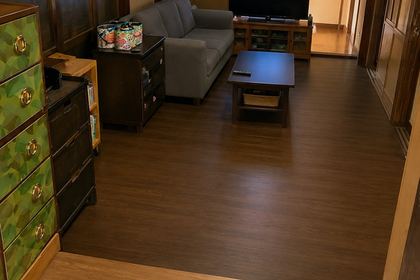 一戸建てリビングのお片付け実例(作業後)